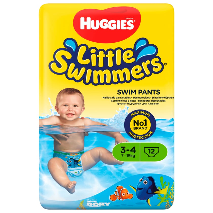 Huggies Little Swimmerst Schwimmwindeln Gr.3-4 Small 12 Stück